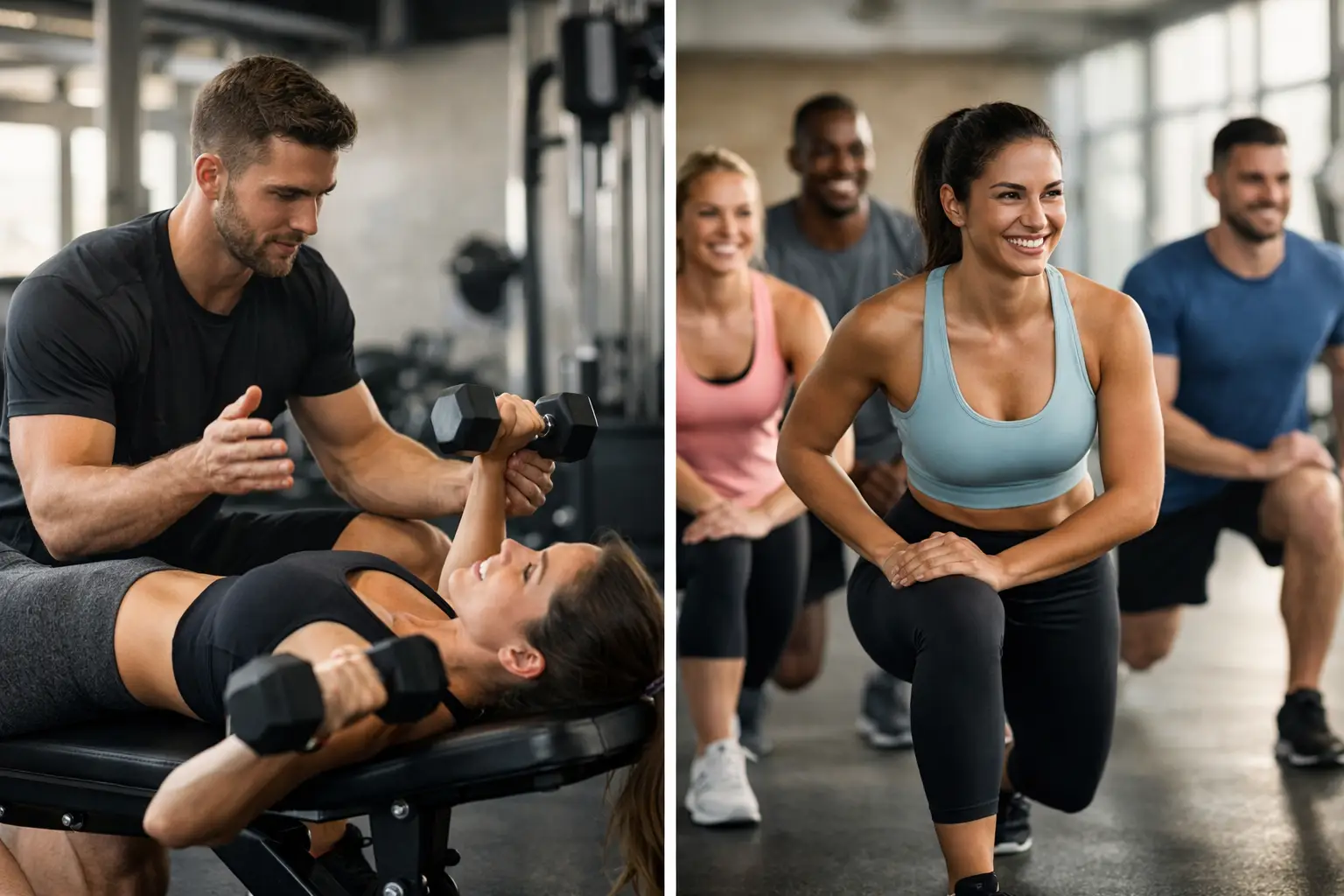 Personal Training vs Group Classes Personal Training vs Group Classes